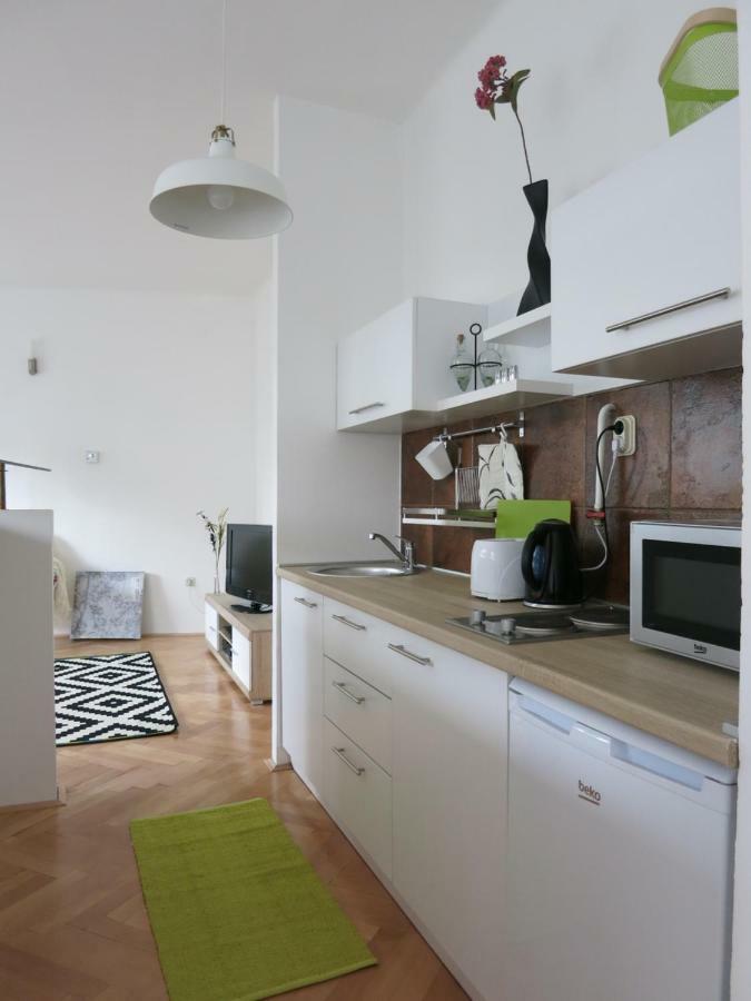 The Riverside Apartment - Downtown Szarajevó Kültér fotó